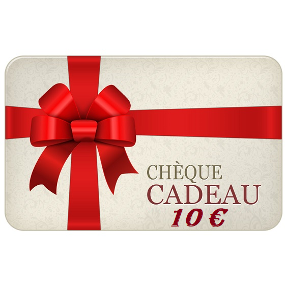 CHÈQUE CADEAU 10€