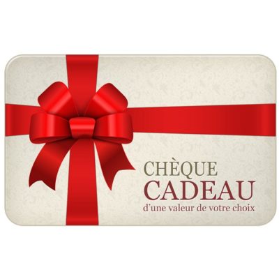 CHÈQUES CADEAUX