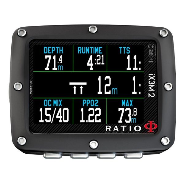 ORDINATEUR DE PLONGEE iX3M 2 TECH+ RATIO