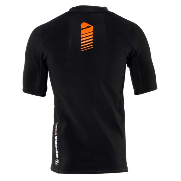 RASHGUARD THERMIQ CARBON APEKS MANCHES COURTES HOMME – Image 2