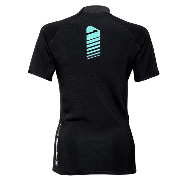 RASHGUARD THERMIQ CARBON APEKS MANCHES COURTES FEMME – Image 2